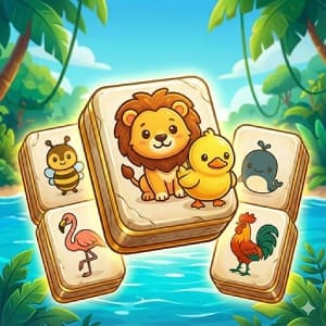 Animal Pair Card Match
