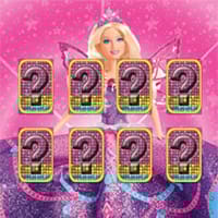 Barbie Matching Card