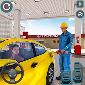 City Gas Station Simulator