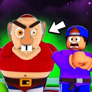 Escape From Evil Grandpa Obby!