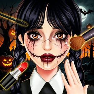 Halloween Makeover: Monster Girl Beauty Salon