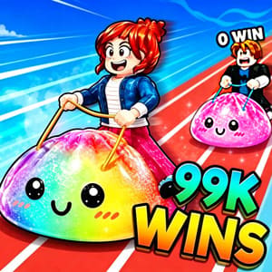 Jigsaw Puzzle: Roblox Dumpling Squishy Race