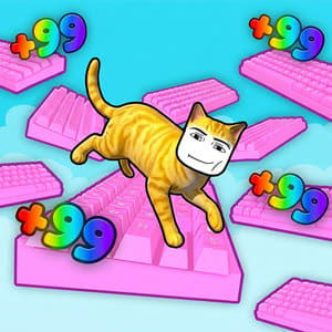 Obby Cat: Keyboard Escape