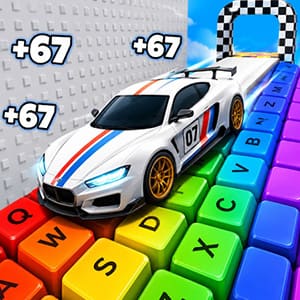 Obby Supercar Race Keyboard