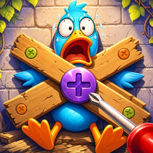Save The Duck - Screw Puzzle