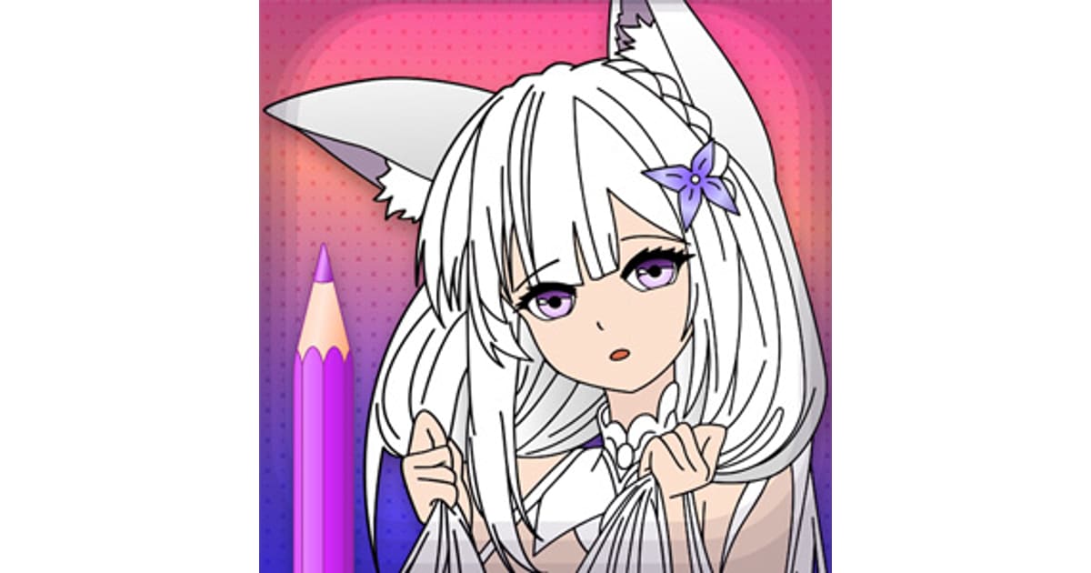 Anime Manga Coloring Book Game - Play Online