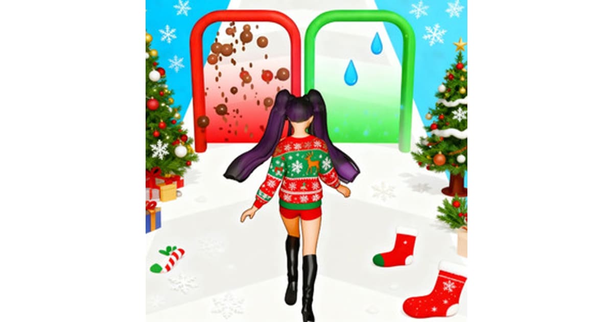 Build A Queen Christmas Running Games Unblocked
