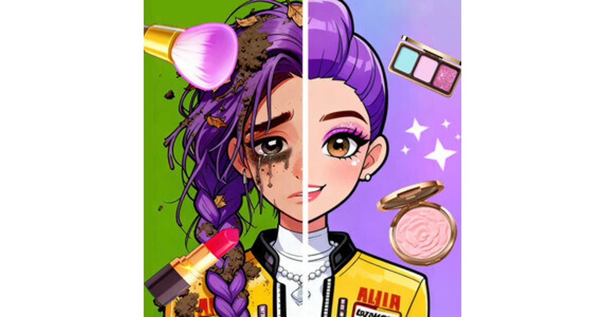 Girl Games: Magic Beauty Makeup | Puzzlegame