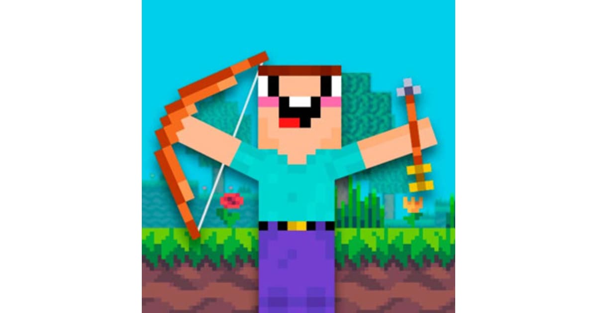 Noob Hood - Pixel Shooting Minecraft Game