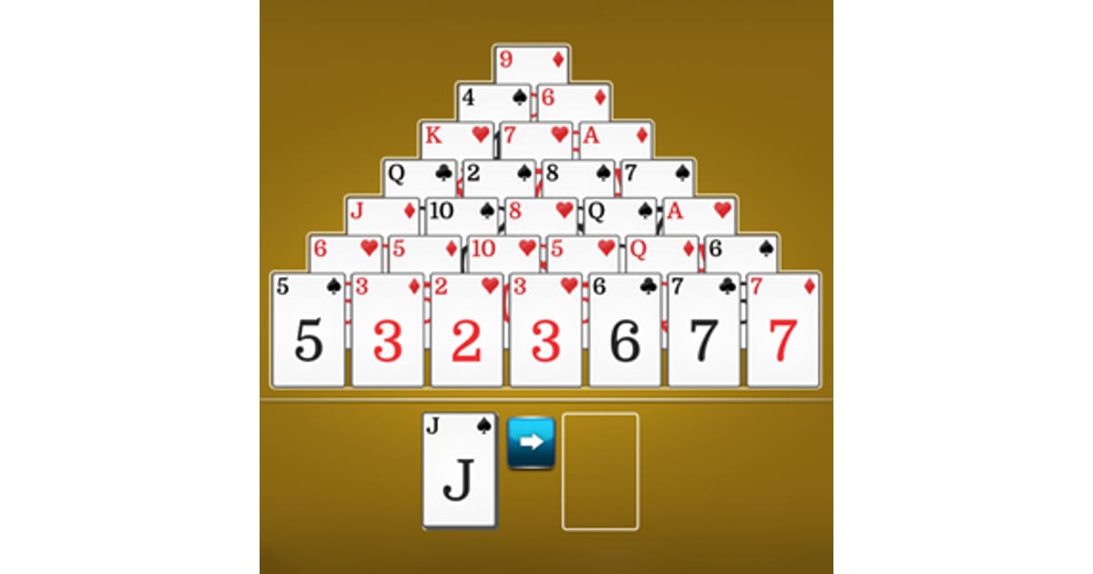 Pyramid Solitaire - Play Pyramid Solitaire Game Online